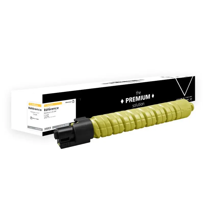 Ricoh 888641, 842031 Toner Jaune compatible équivalent à 888641, 842031, 884947