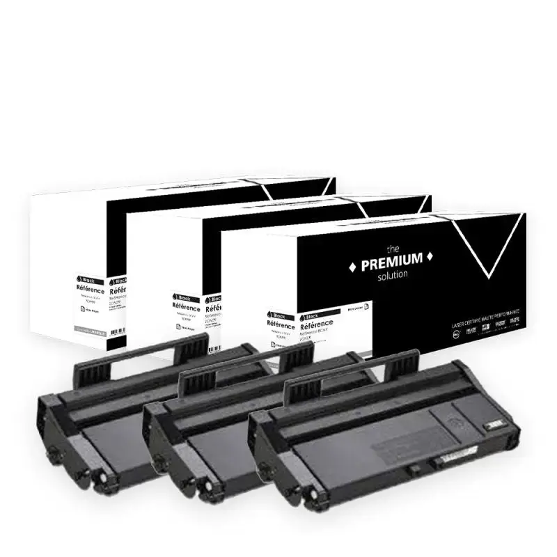 Ricoh 407166 Toner Pack 3 Noir compatible