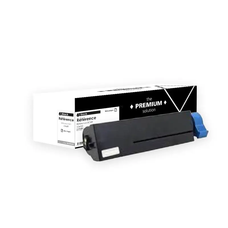 OKI C411, B431 Toner Noir compatible équivalent à 44574802