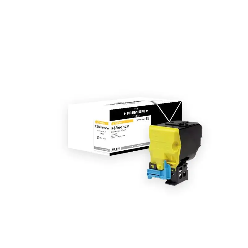 Minolta TNP48 Toner Jaune compatible équivalent à A5X0250, TNP48Y