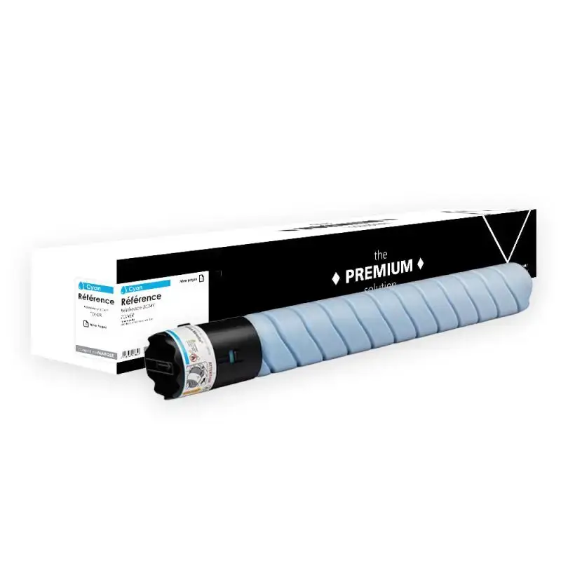 Minolta 227 Toner Cyan compatible équivalent à ACVH450