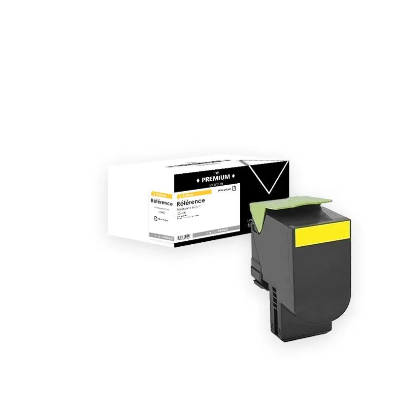 Lexmark 232H Toner Jaune compatible équivalent à C232HY0