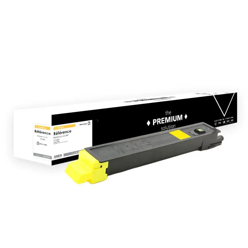 Kyocera Mita TK-895 Toner Jaune compatible équivalent à 1T02K0ANL0