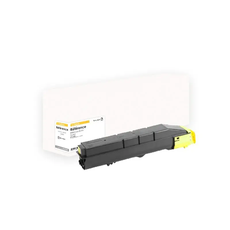 Kyocera Mita TK-855 Toner Jaune compatible équivalent à 1T02H7AEU0