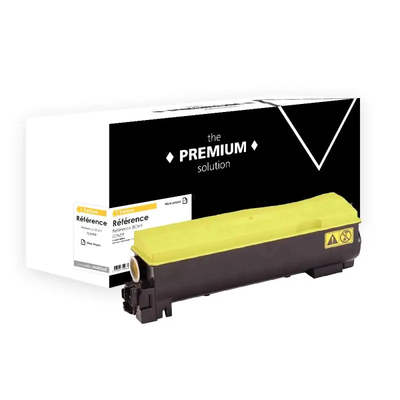 Kyocera Mita TK-570 Toner Jaune compatible équivalent à 1T02HGAEU0