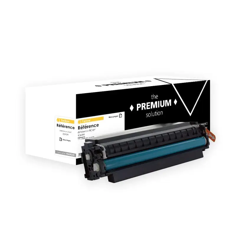 HP 410A Toner Jaune compatible équivalent à CF412A