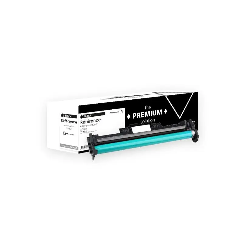HP 232A Tambour Noir compatible équivalent à CF232A, 32A