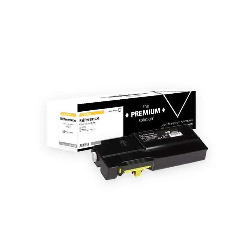 Dell 3700 Toner Jaune compatible équivalent à 59311120