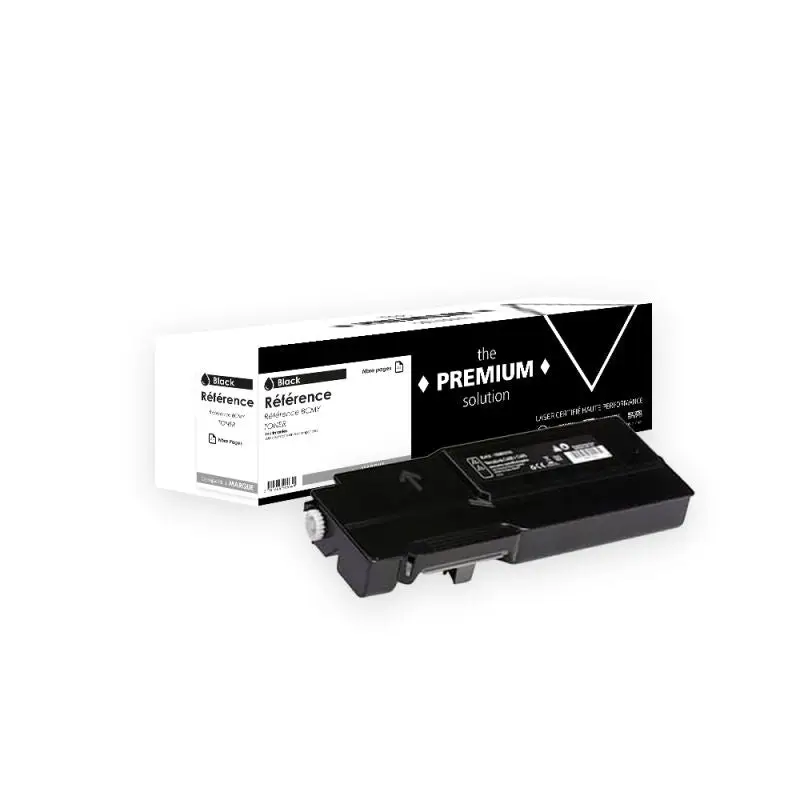 Dell 2660 Toner Noir compatible équivalent à 593BBBU