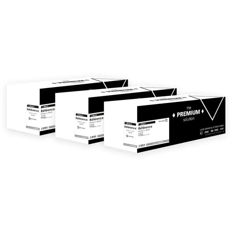 Canon C-EXV18 Toner Pack 3 Noir compatible équivalent à 0386B002