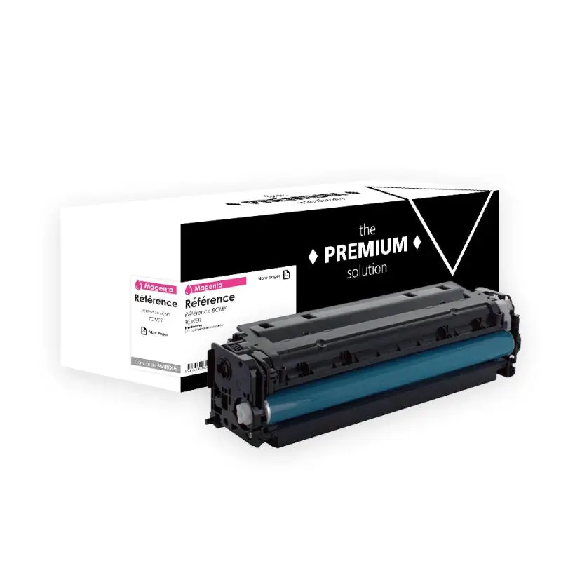 Canon 067H Toner Magenta compatible équivalent à 5104C002