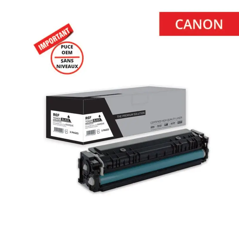Canon 057H Toner Noir compatible puce OEM équivalent à 3010C002