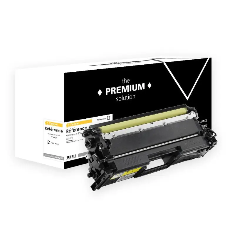 Brother TN-821 Toner Jaune compatible équivalent à TN821XXLY