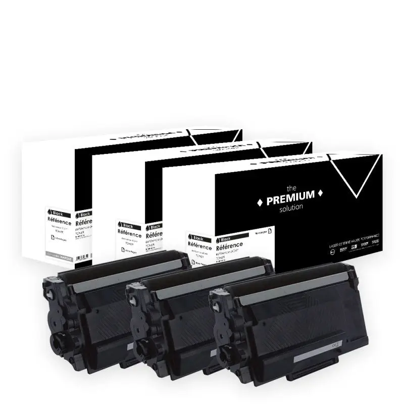Brother TN-6600 Toner Pack 3 Noir compatible équivalent à TN-3030, 3060, 6300