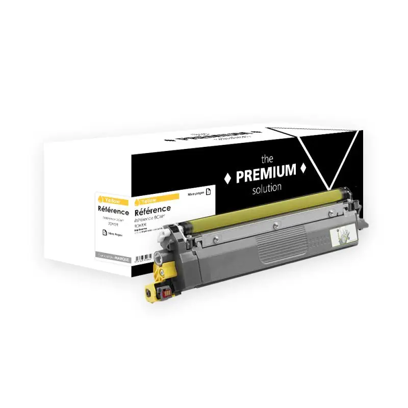 Brother TN248 Toner Jaune compatible équivalent à TN248Y