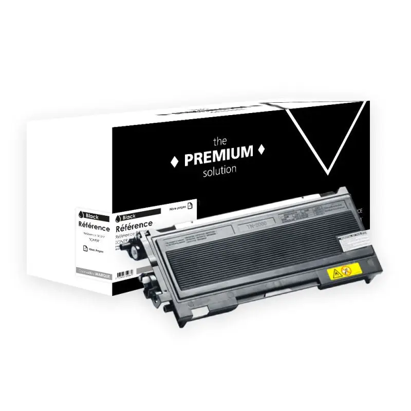 Brother TN-2000 Toner Noir compatible équivalent à TN-350, 2000, 2005