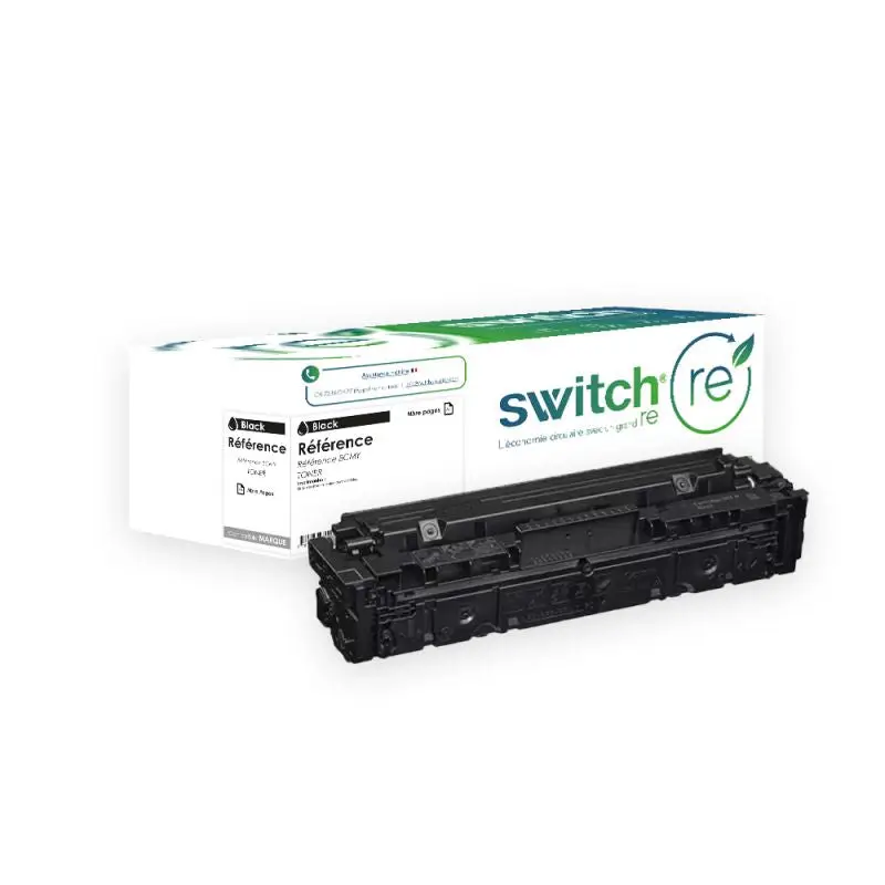 HP 207A Toner Noir remanufacturé puce OEM équivalent à W2210A · Switch RE