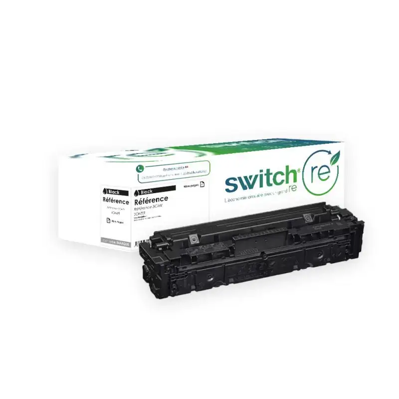 HP 203X Toner Noir remanufacturé équivalent à CF540X · Switch RE