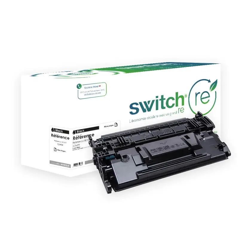 Canon 057H Toner Noir remanufacturé équivalent à 3010C002 · Switch RE