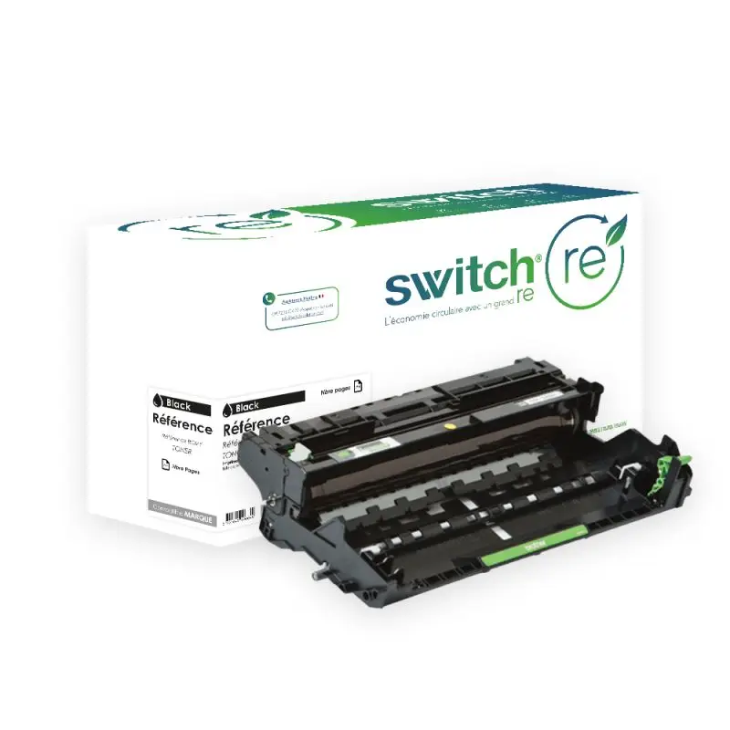 Brother DR-3400 Tambour Noir remanufacturé · Switch RE
