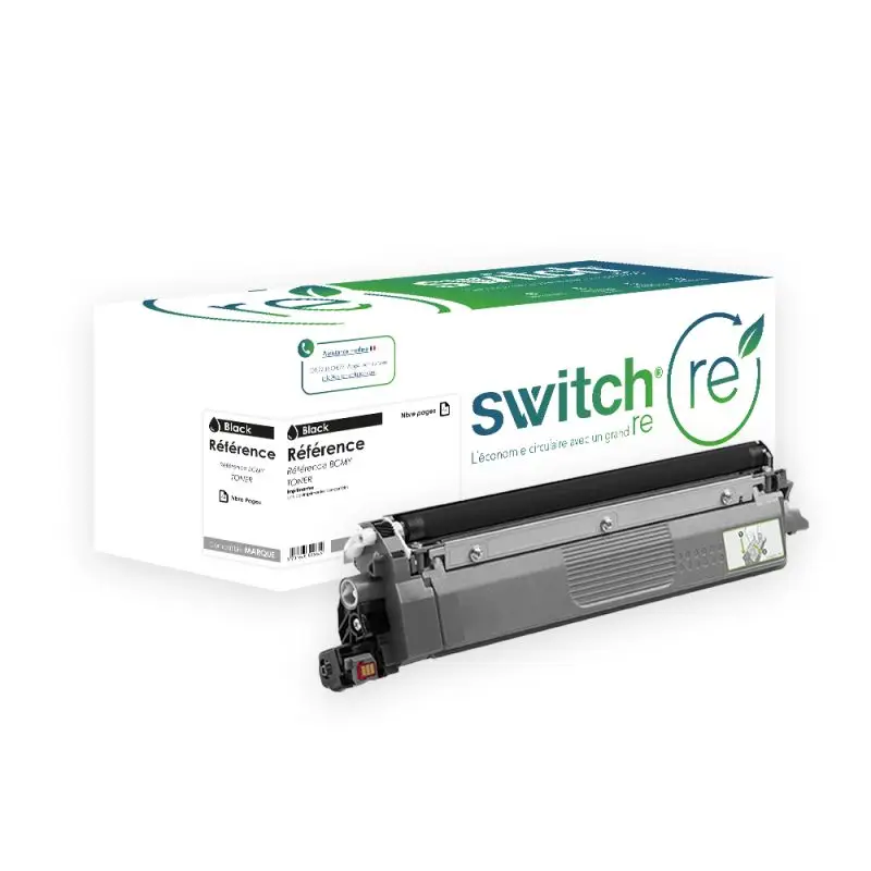 Brother TN248XL Toner Noir remanufacturé équivalent à TN248XLBK · Switch RE
