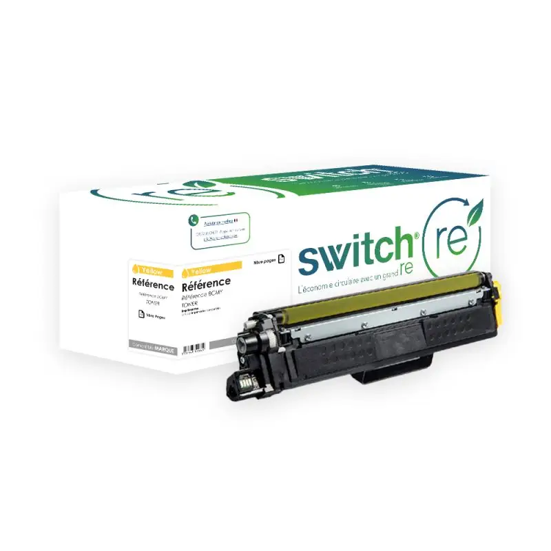 Brother TN-247 Toner Jaune remanufacturé · Switch RE