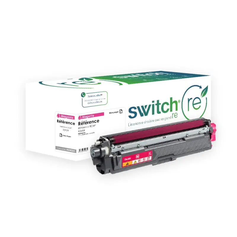 Brother TN-245 Toner Magenta remanufacturé · Switch RE