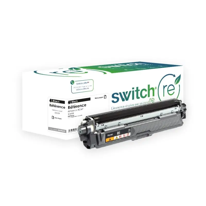 Brother TN-241 Toner Noir remanufacturé · Switch RE