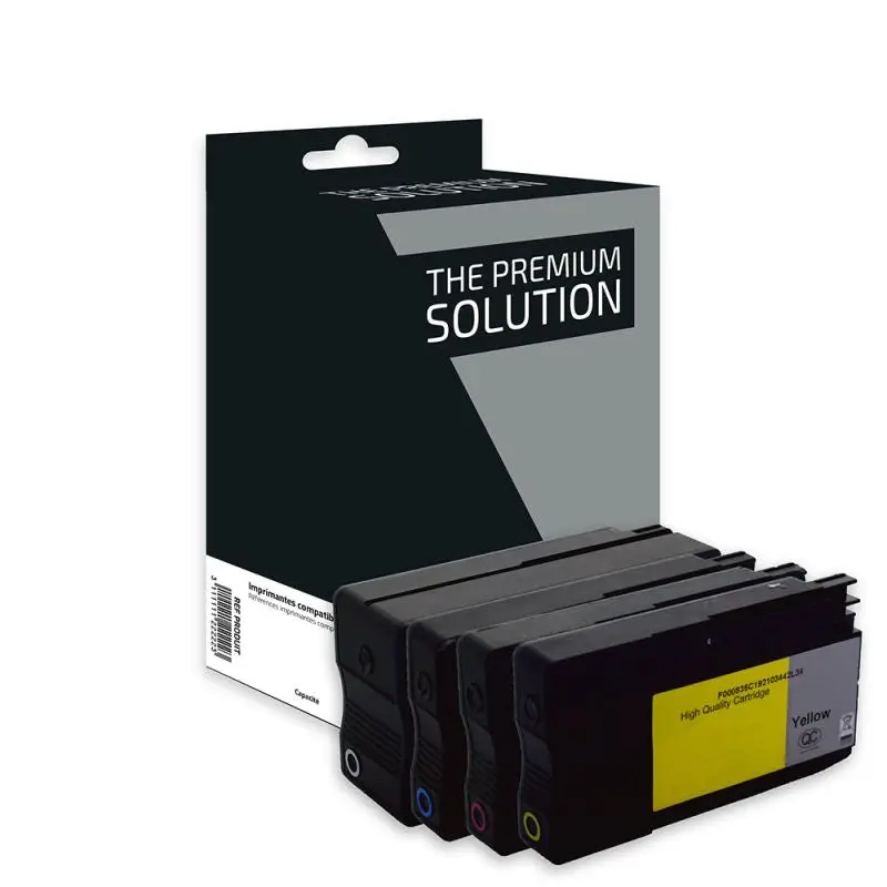 HP 963XL Cartouche Pack 4 Couleurs remanufacturé équivalent à 3YP35AE