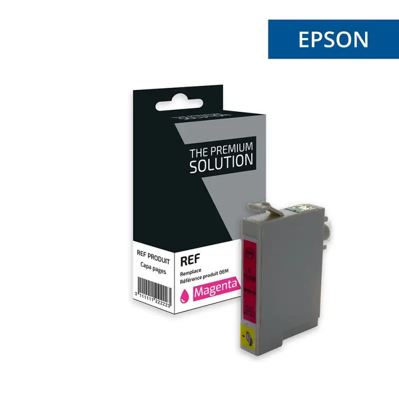 Epson T0713 Guepard Cartouche Magenta compatible équivalent à C13T07134011