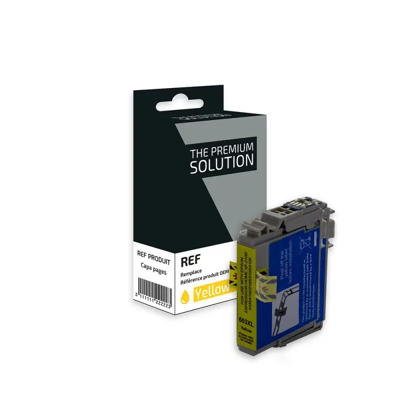 Epson 603XL Cartouche Jaune compatible équivalent à C13T03A44010