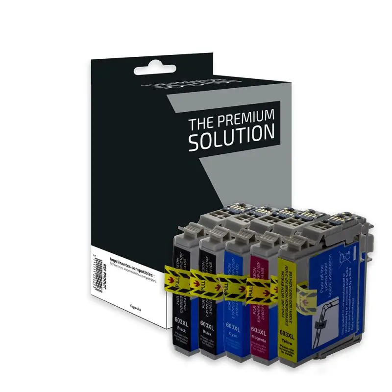 Epson E603XL Cartouche Pack 4 Couleurs compatible équivalent à C13T03A64010