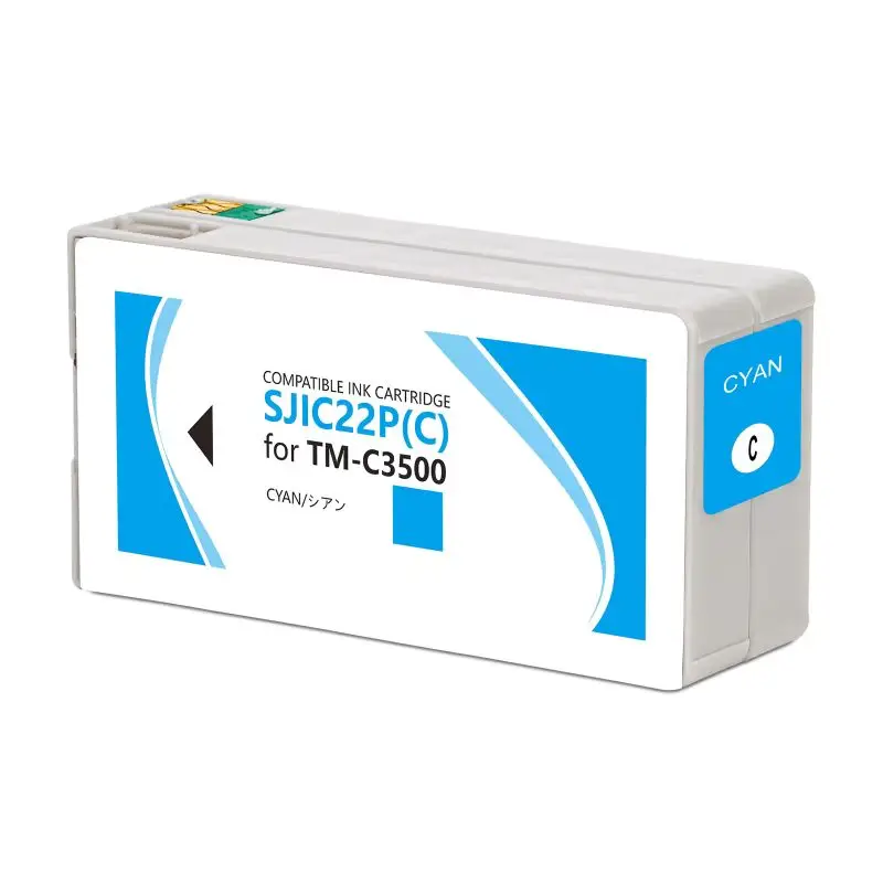 Epson SJIC22P(C) Cartouche Cyan compatible équivalent à C33S020602