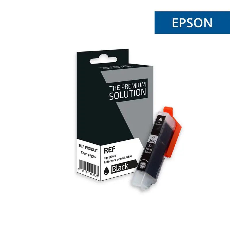 Epson 26XL Ours Polaire Cartouche Noir compatible équivalent à C13T26314012