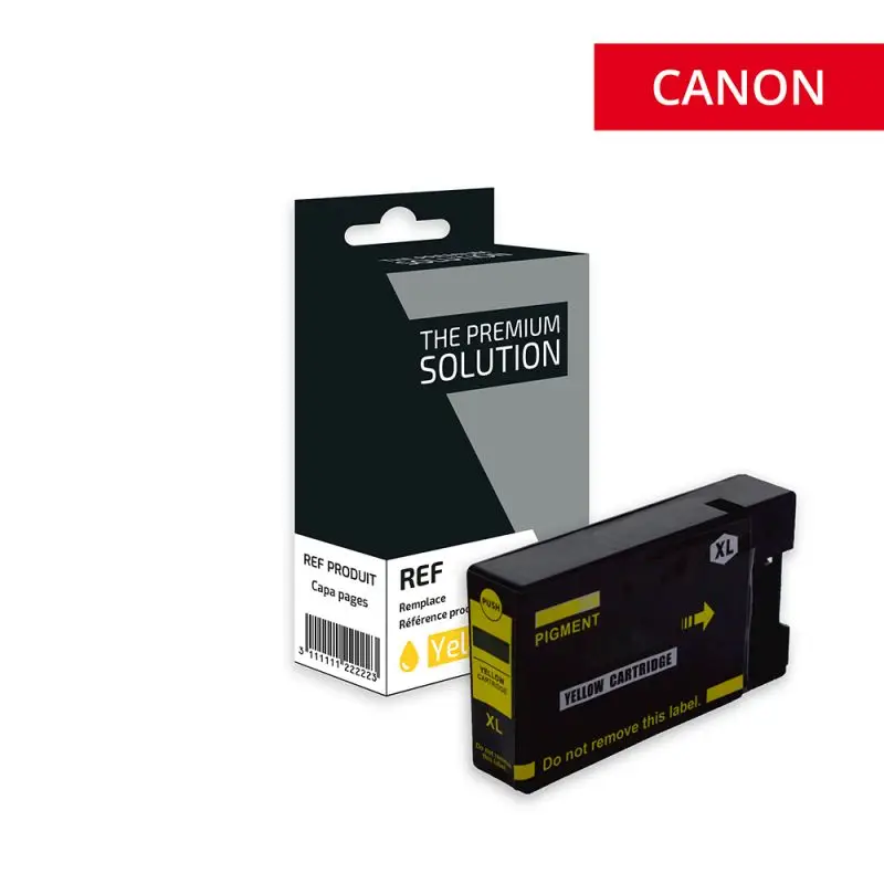 Canon 2500XL Cartouche Jaune compatible équivalent à PGI-2500, 9267B001