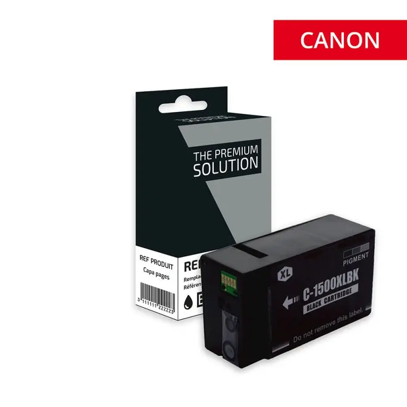 Canon 1500XL Cartouche Noir compatible équivalent à PG-1500, 9182B001