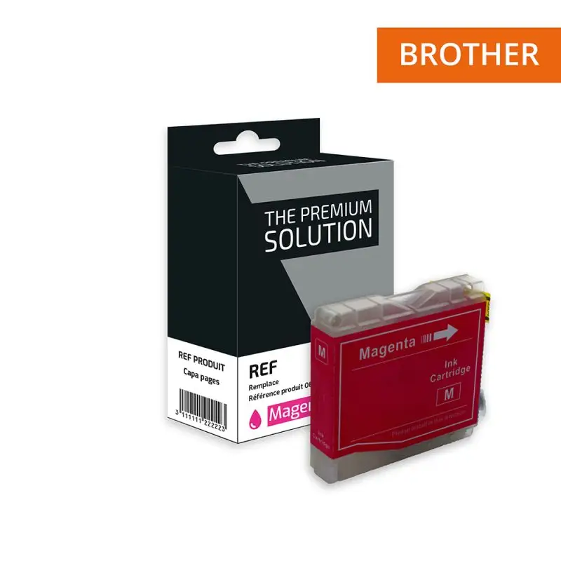Brother 985 Cartouche Magenta compatible équivalent à LC985M