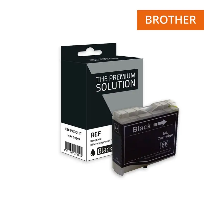 Brother 985 Cartouche Noir compatible équivalent à LC985B