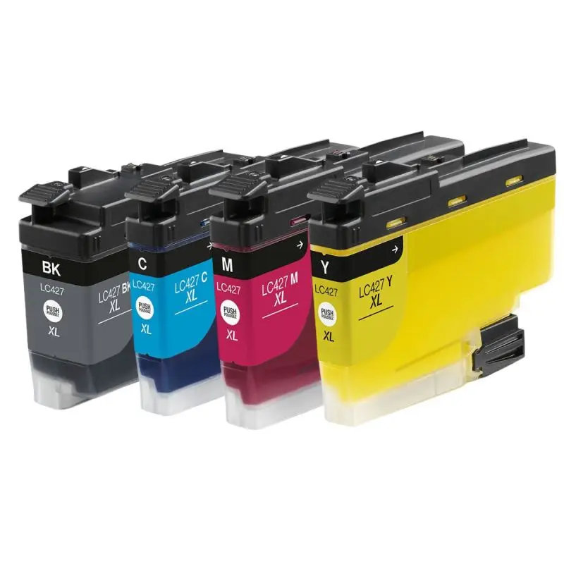 Brother 427XL Cartouche Pack 4 Couleurs compatible équivalent à LC427XL