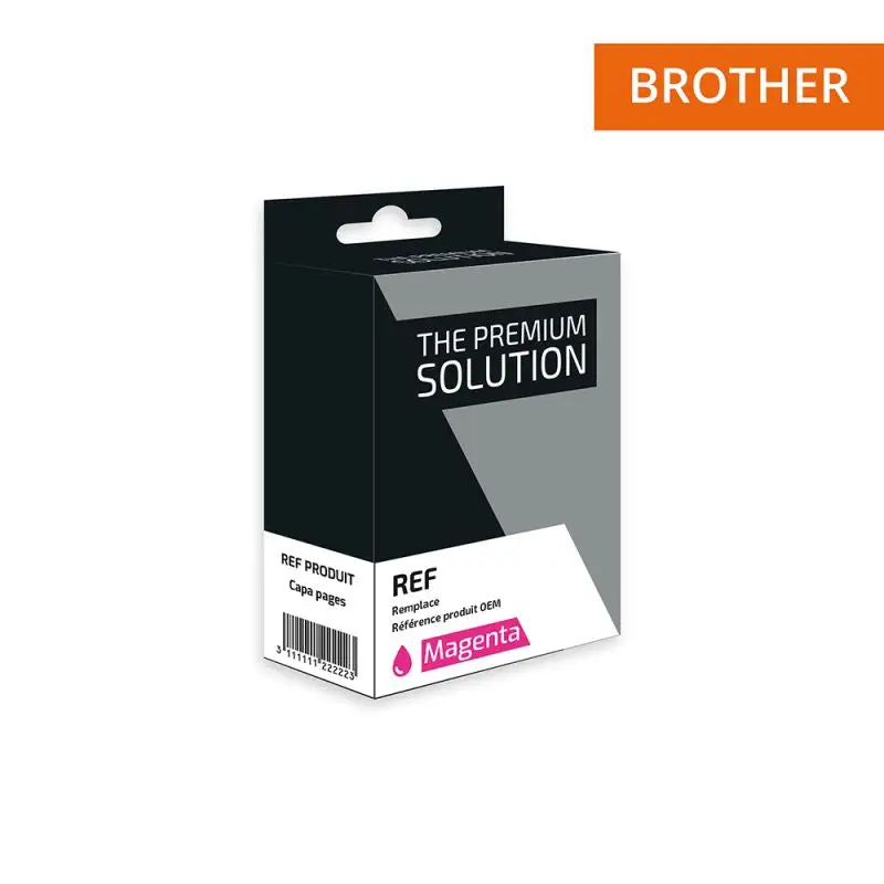 Brother 427 Cartouche Magenta compatible équivalent à LC427M