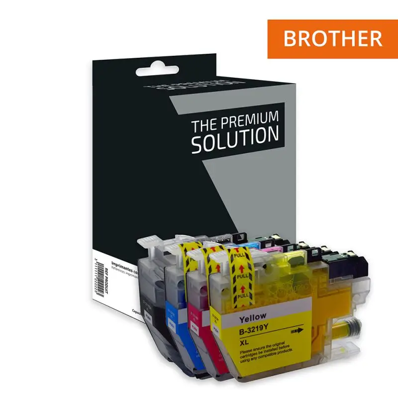 Brother 3219 Cartouche Pack 4 Couleurs compatible équivalent à LC3219XL