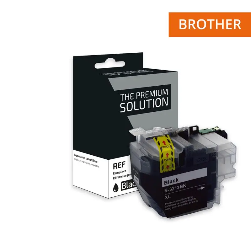 Brother 3213 Cartouche Noir compatible équivalent à LC3213